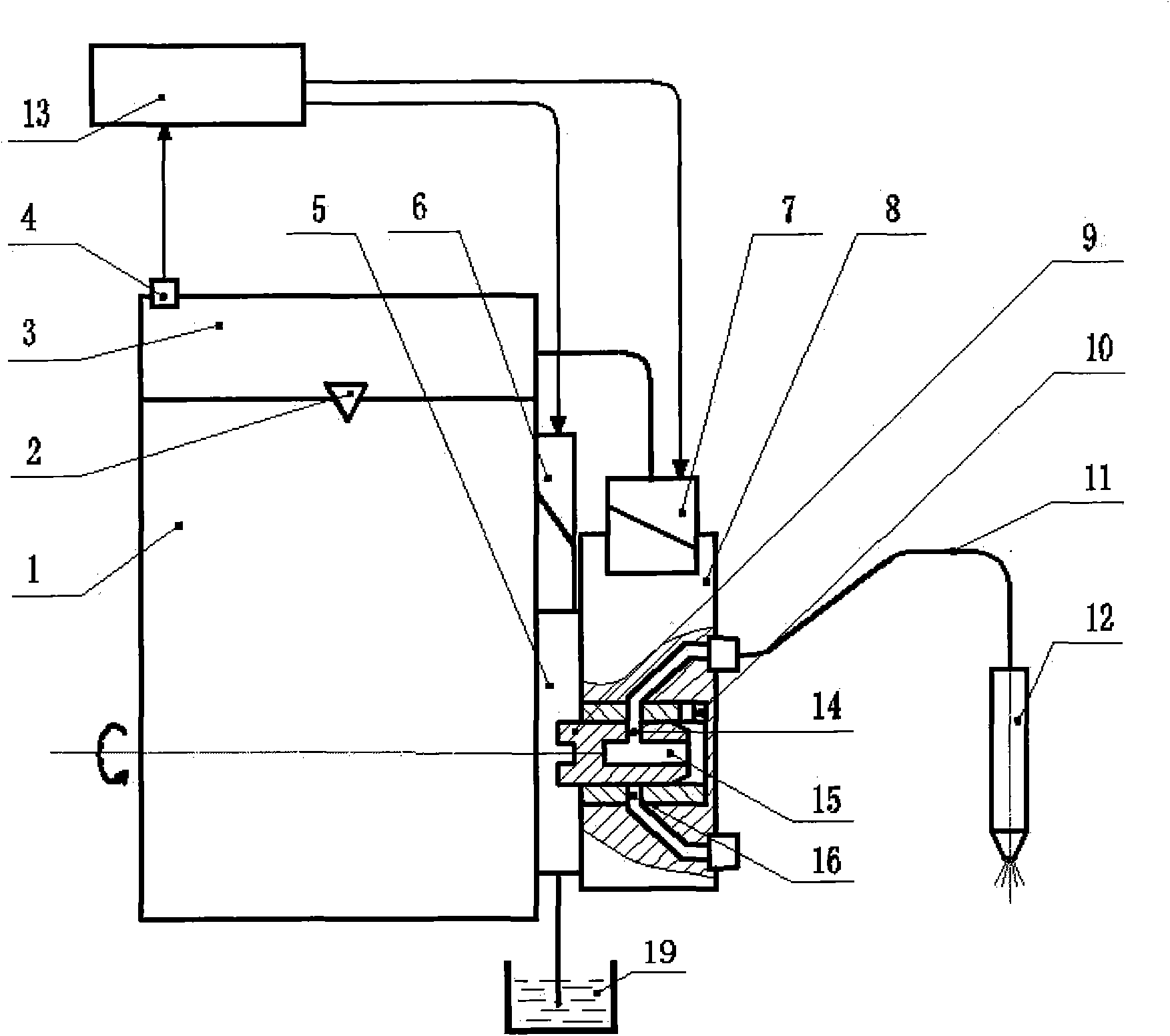 Novel high-pressure fuel oil system for internal combustion engine