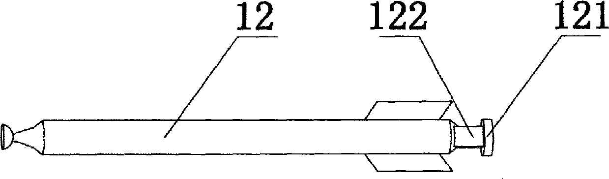 Single-arrow repeating crossbow with lock on crossbow arrow