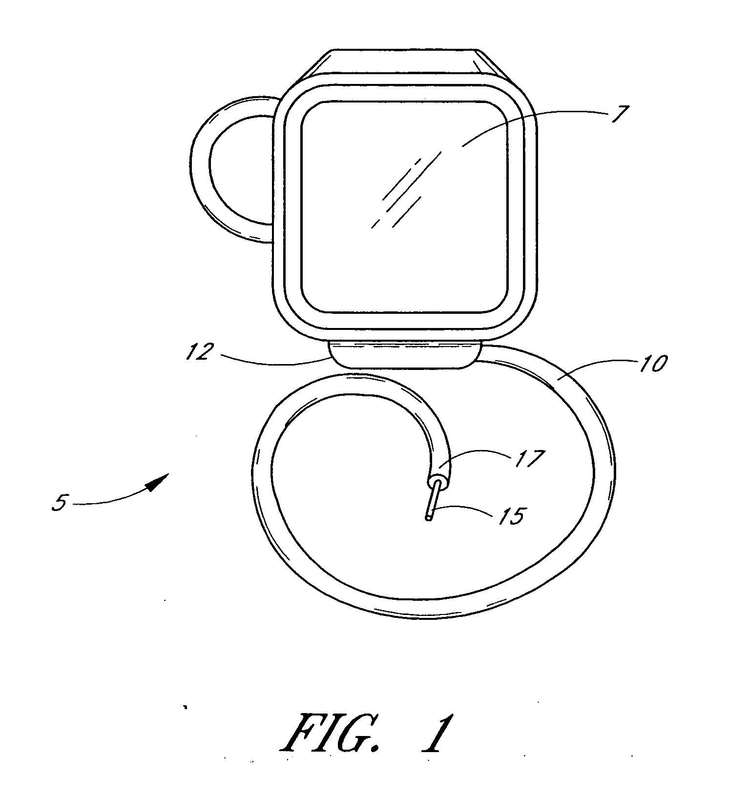 Flexible lead for digital cardiac rhythm management