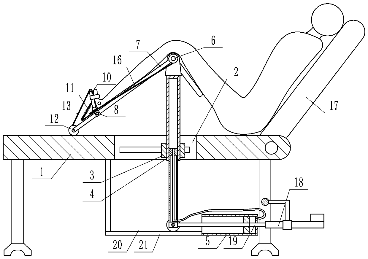 Rehabilitation device for lower limb joints