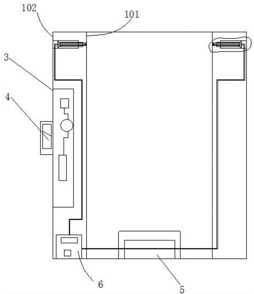 Garbage can with packaging device