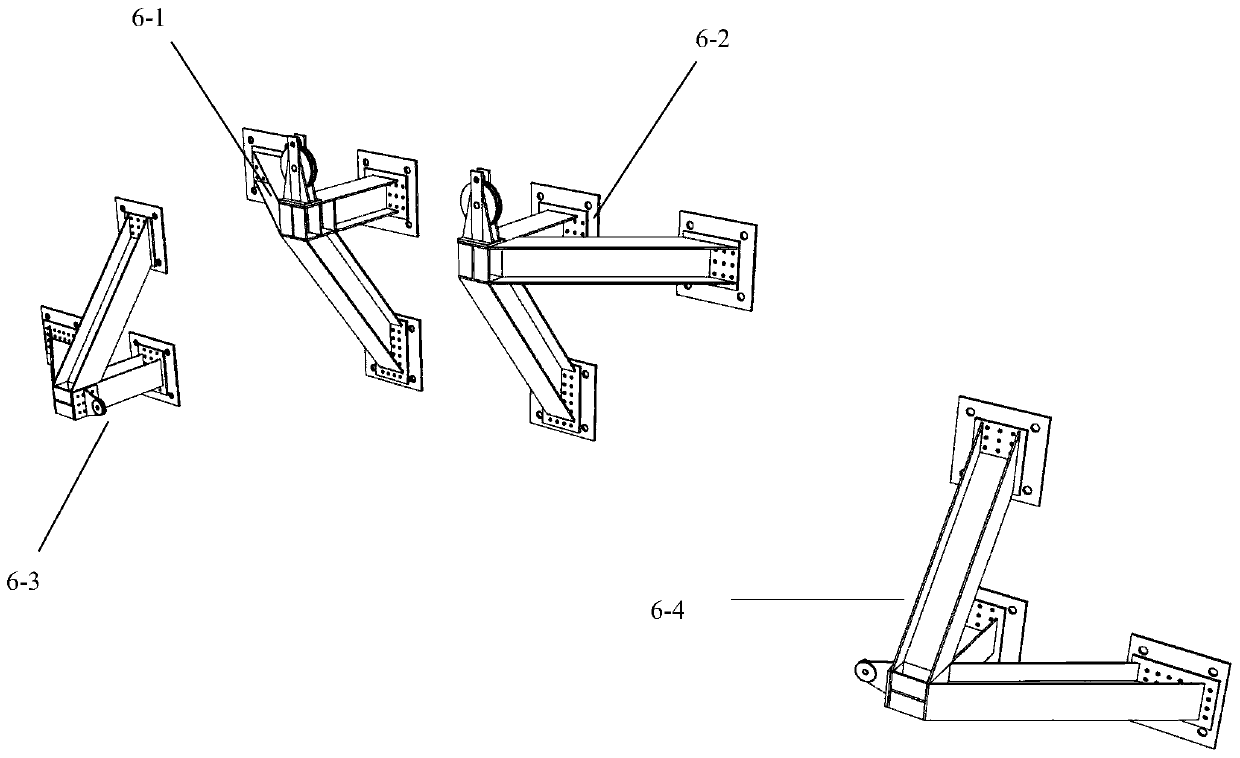 Drum-type guided directional impact device and test method for dynamic test of energy dissipator in rockfall interception system