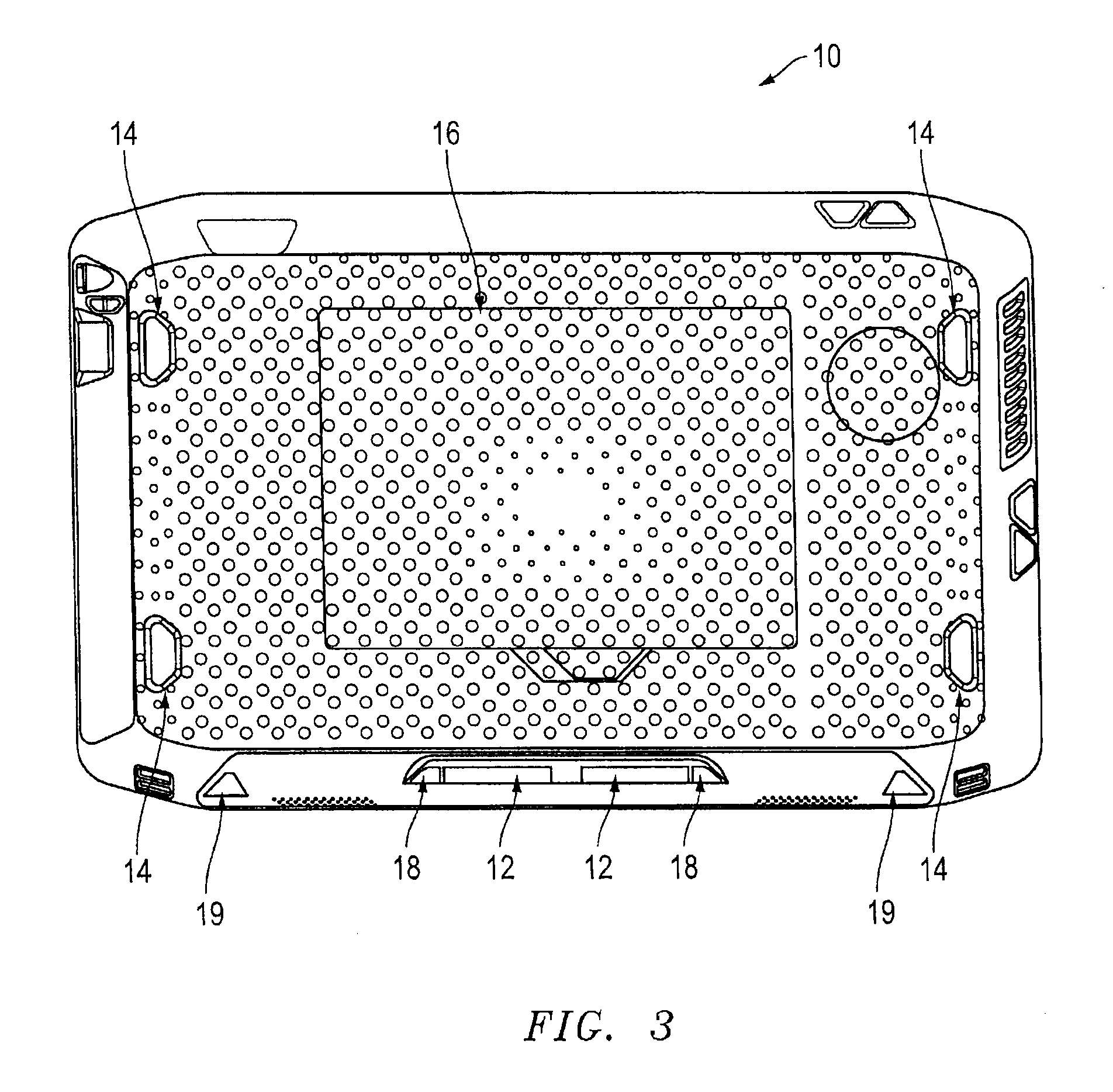 Portable electronic device to a docking station with improved docking and retention features