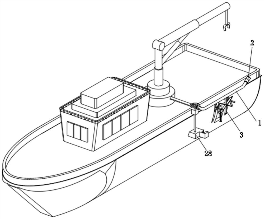 Portable ultra-short baseline fixation device and fixation method