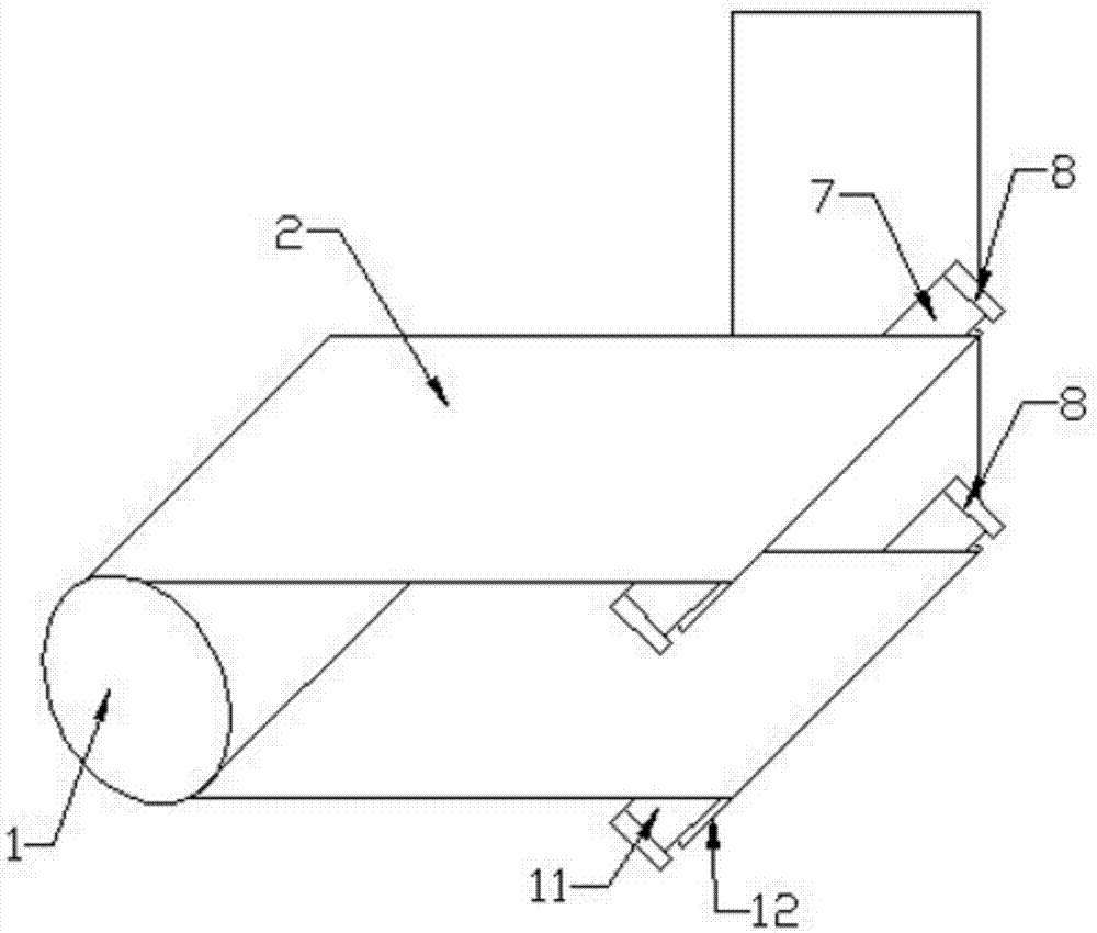 Pillow type packaging line achieving automatic sorting and arranging