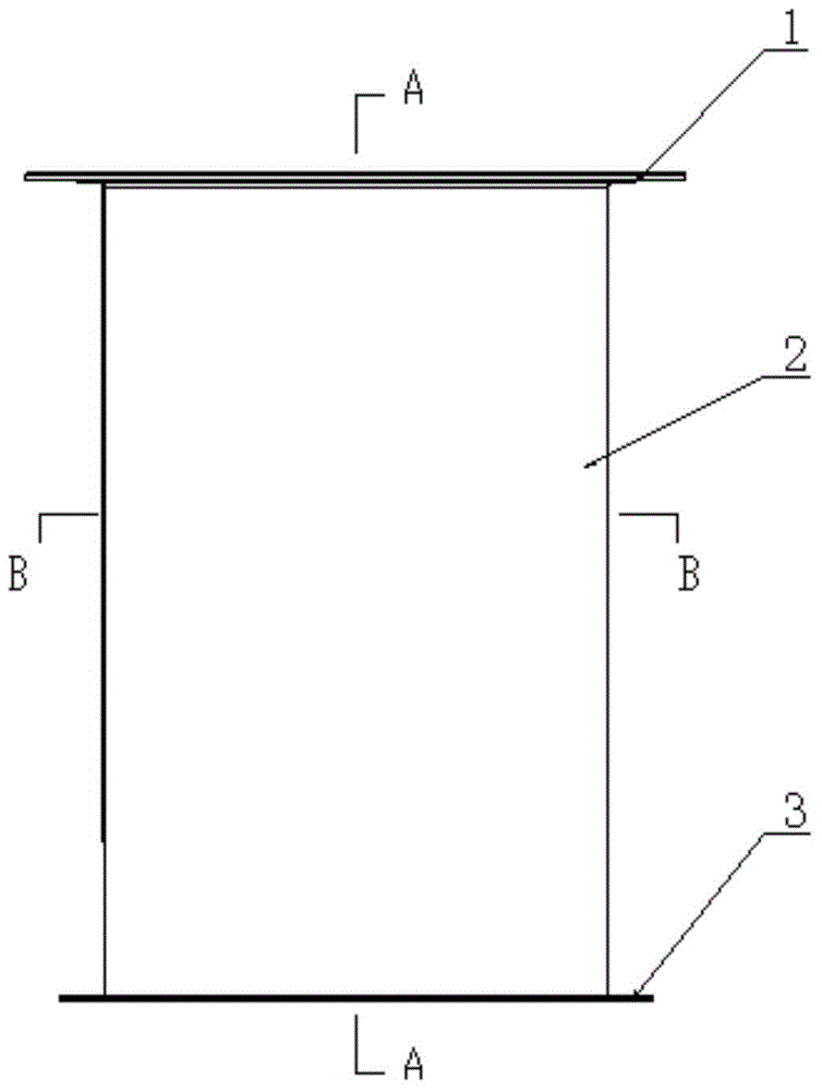 Catalytic bed furnace core structure with guide shield