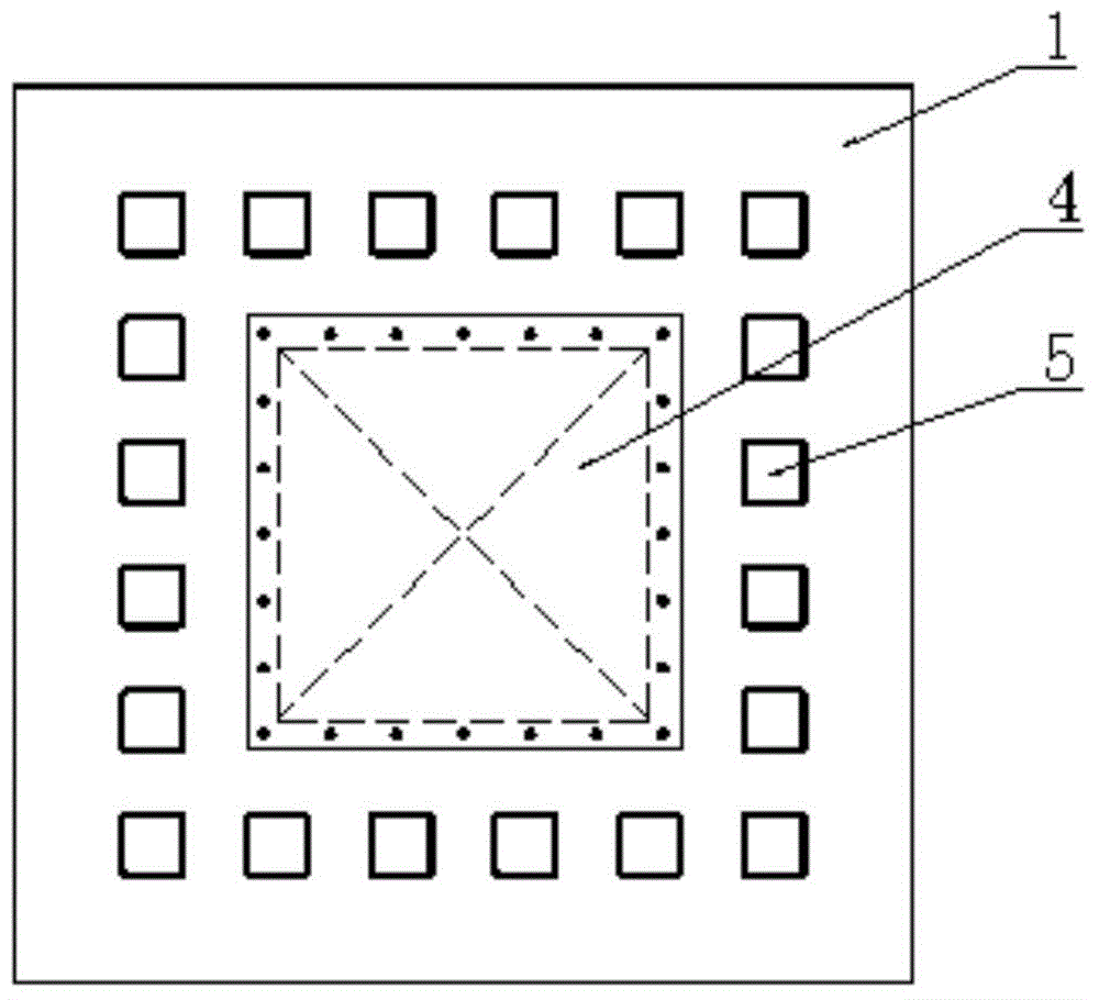 Catalytic bed furnace core structure with guide shield