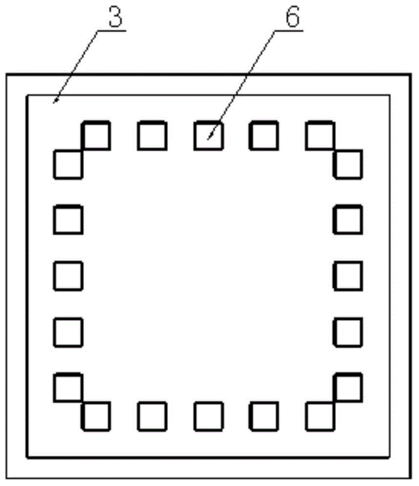 Catalytic bed furnace core structure with guide shield