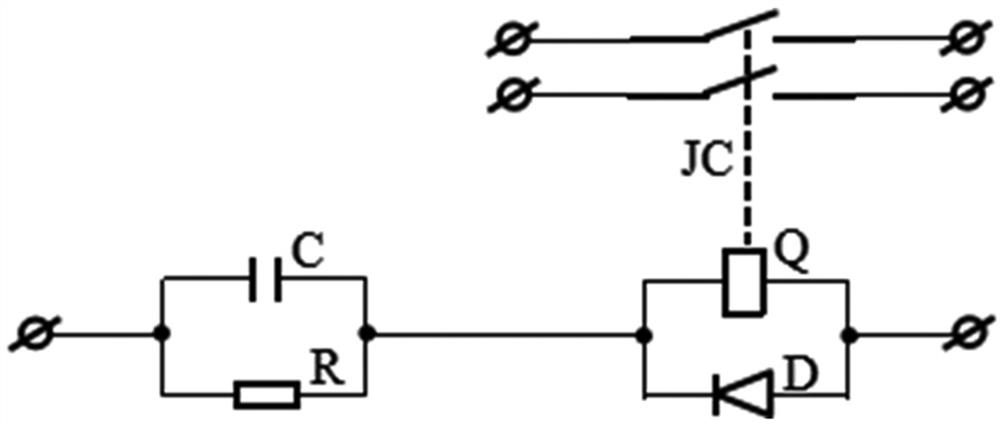 Emergency stop device for hot-line work robot of transformer substation