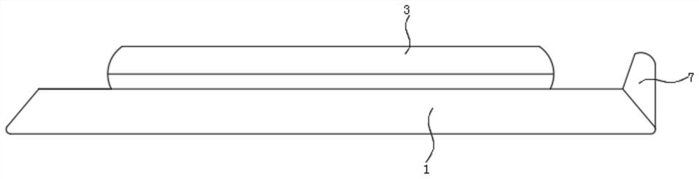 Knitted anti-scald pad for tea set and crocheting method thereof