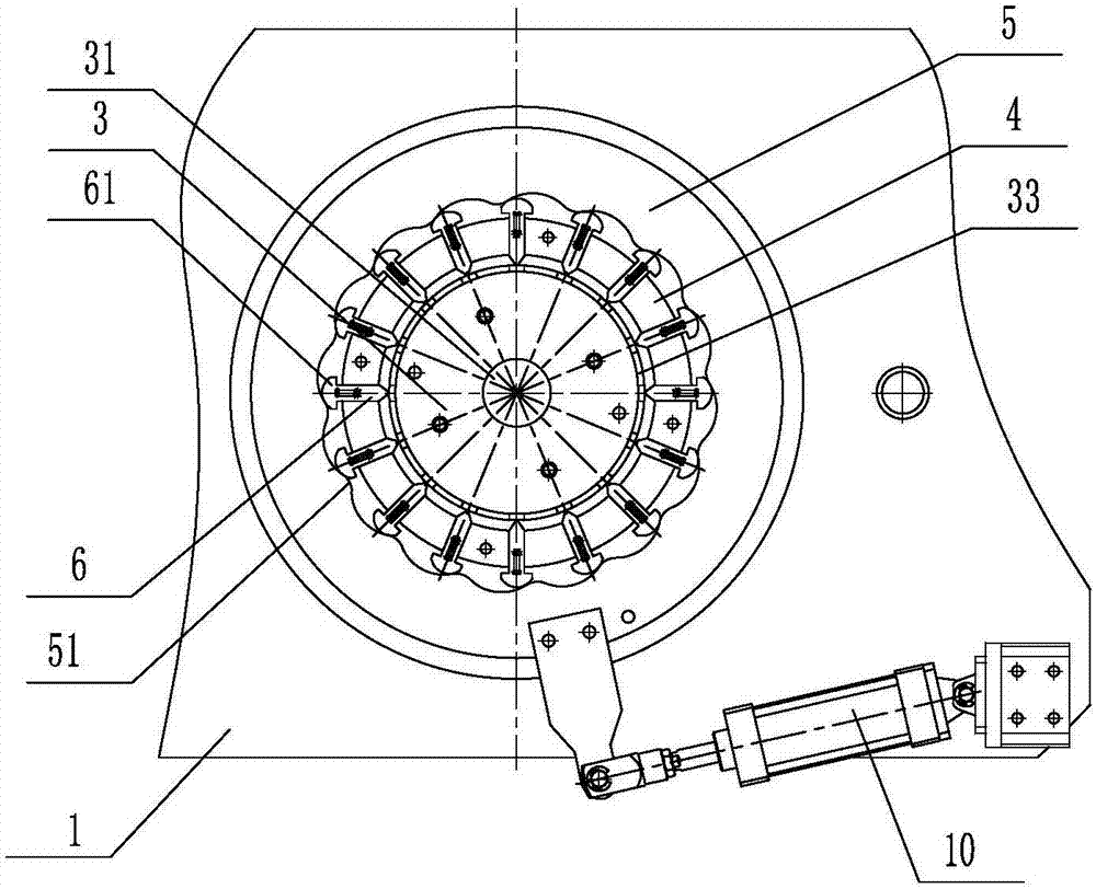 Special riveting machine for vacuum booster