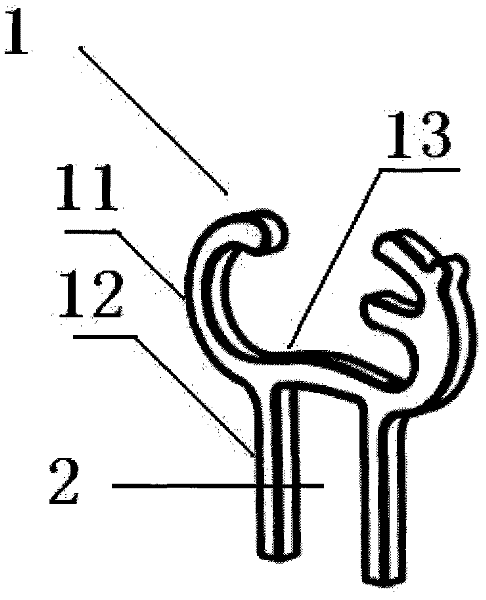 Animal shaped clamping groove hanger