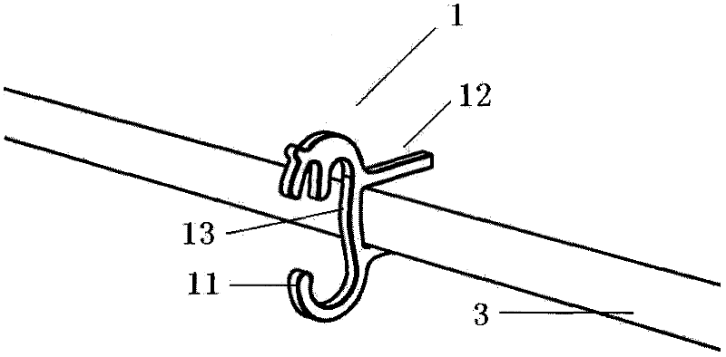 Animal shaped clamping groove hanger