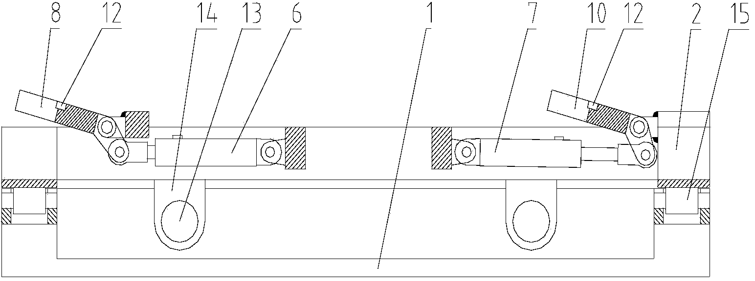 Automatic loading and unloading platform for drill rod group