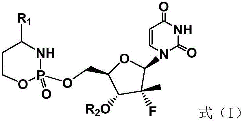 Compound with cyclophosphamide structure and preparation method thereof