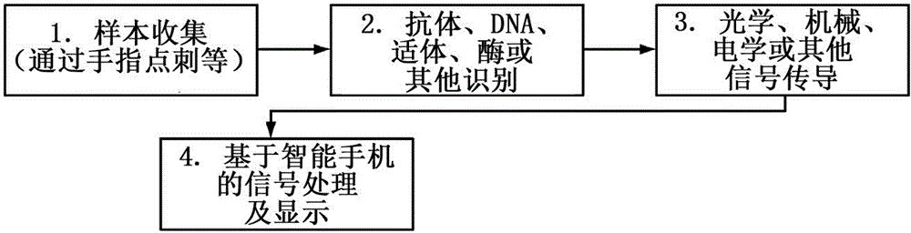 Apparatus and method for point-of-collection measurement of biomolecular reaction