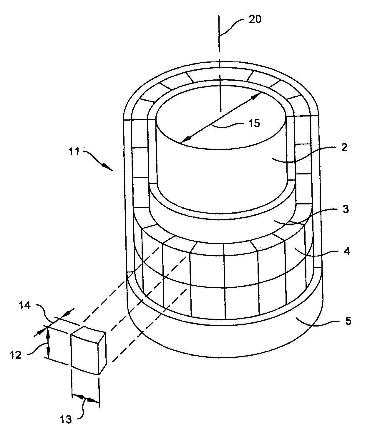 Ordnance device for launching failure prone fragments