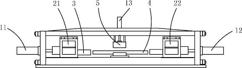 Semitrailer integral axle tube extrusion moulding equipment and method