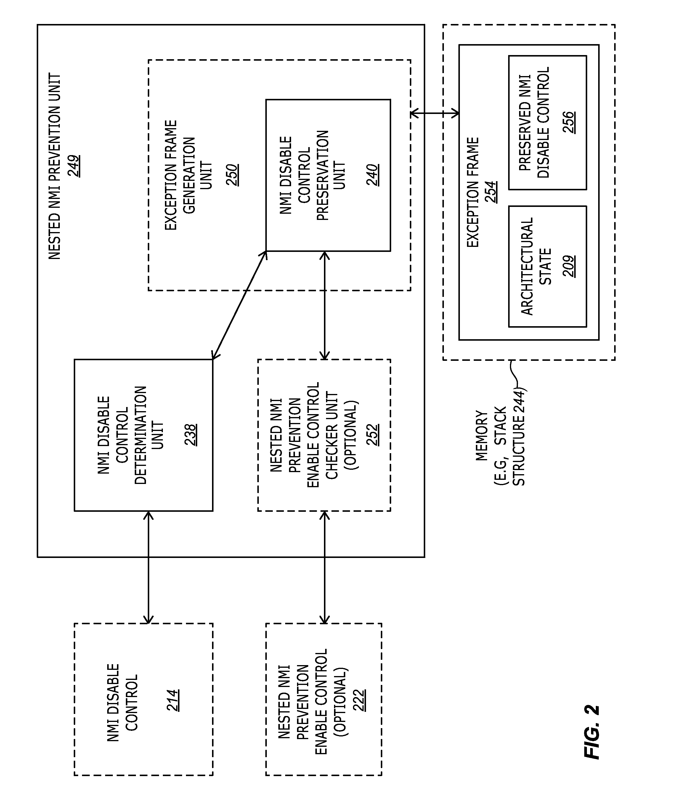 Avoiding premature enabling of nonmaskable interrupts when returning from exceptions