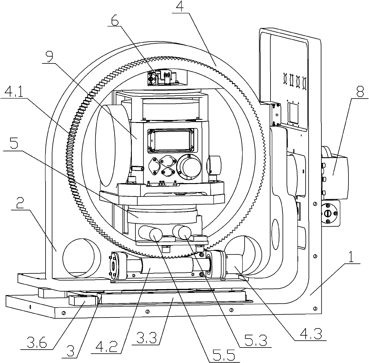 Self-calibrating inertial positioning and orientating device