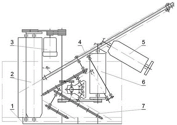 Automatic high-efficiency ramie peeling machine