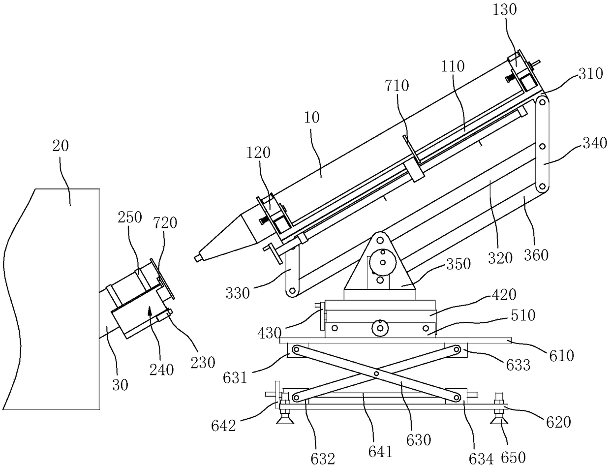 Centering device for valve side sleeve of converter transformer