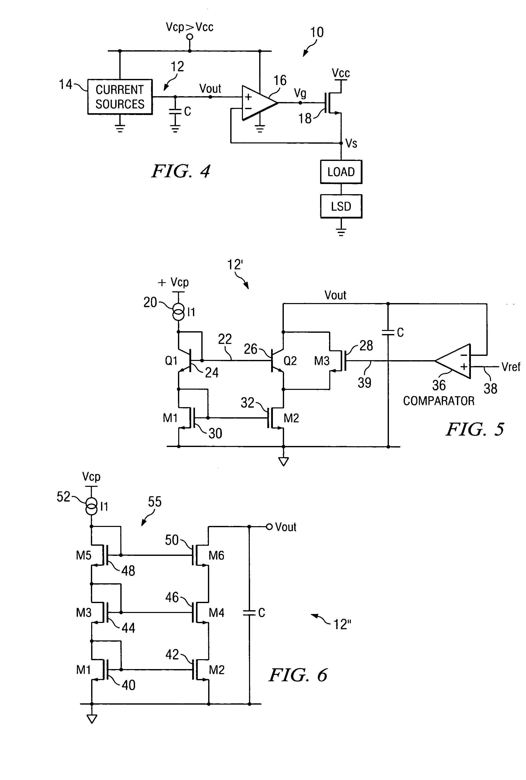 Driver circuit having a slew rate control system with improved linear ramp generator including ground