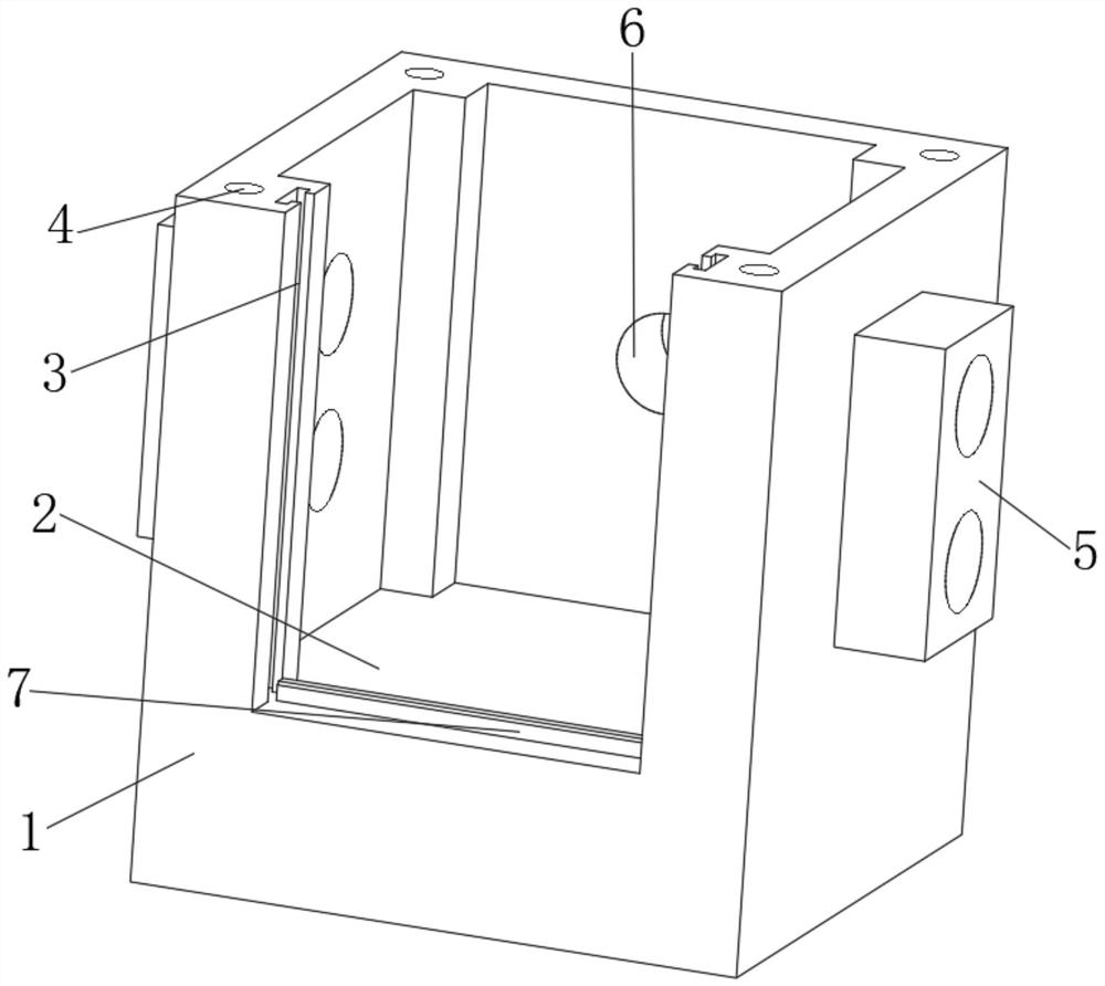 An outlet panel arrangement device for a power distribution cabinet