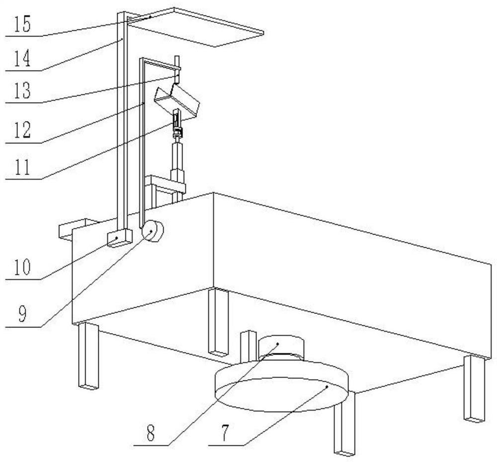 Automatic control device for livestock drinking