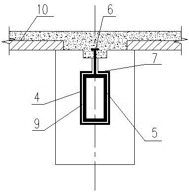 Precast concrete frame beam joint