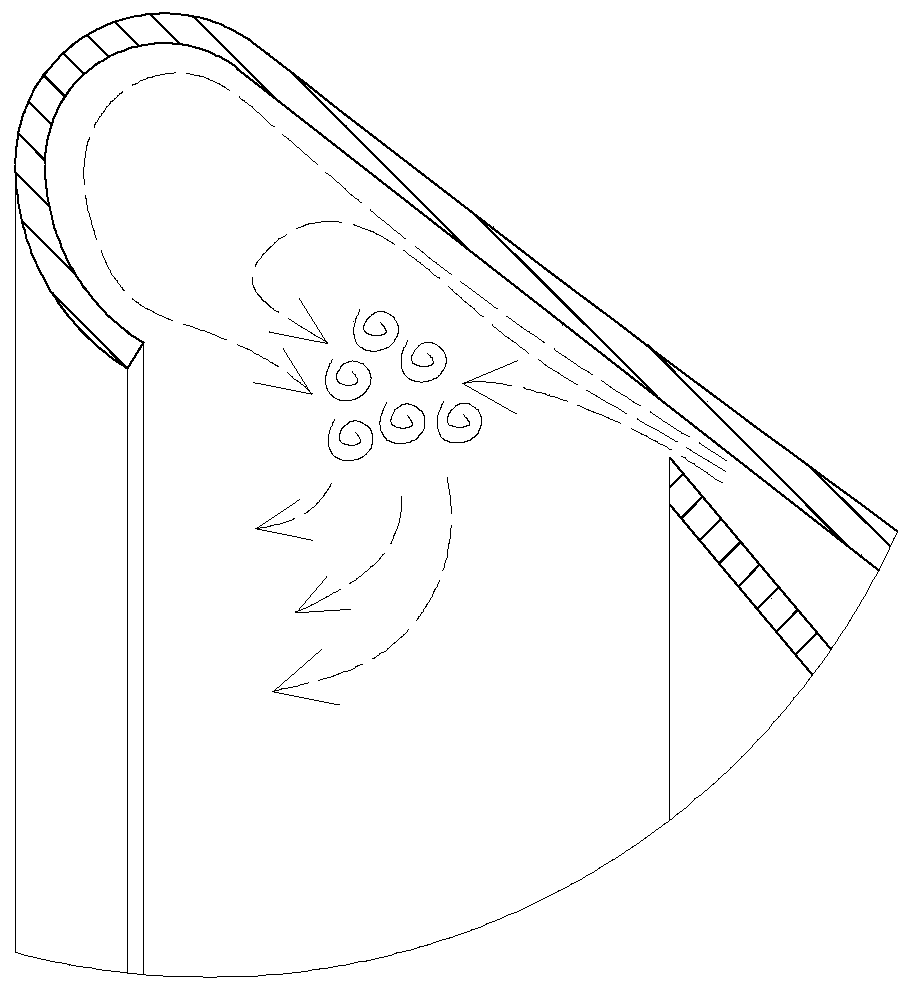 Fixed-quantity type pollen-spraying fruit tree pollination device