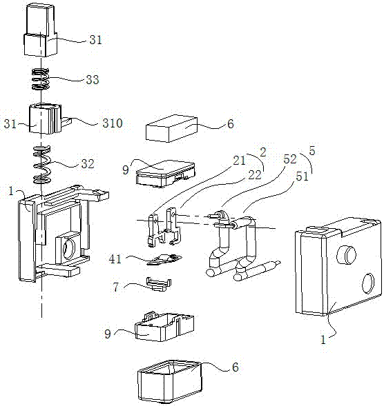 A long stroke waterproof micro switch