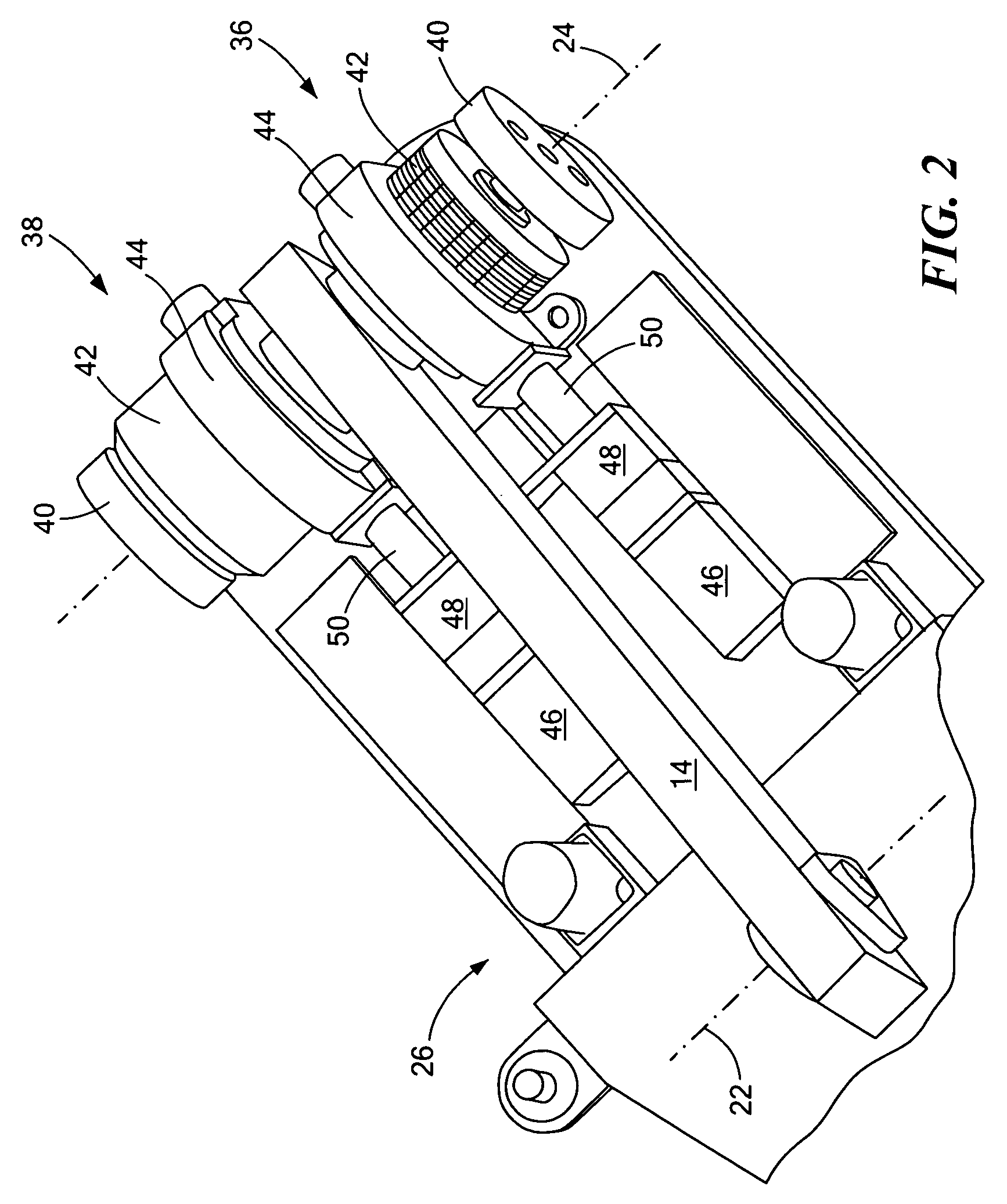 Drive system for mobile robot arm