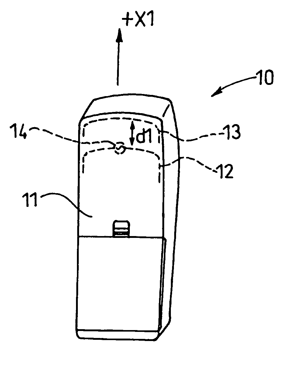 Antenna unit and portable radio system comprising antenna unit