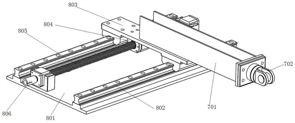 A test device for simulating train body deformation and ramp inclination