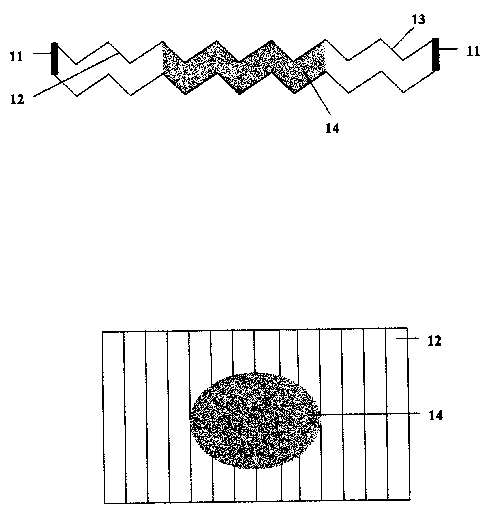 Accordion susceptor for microwave preparation of cookies