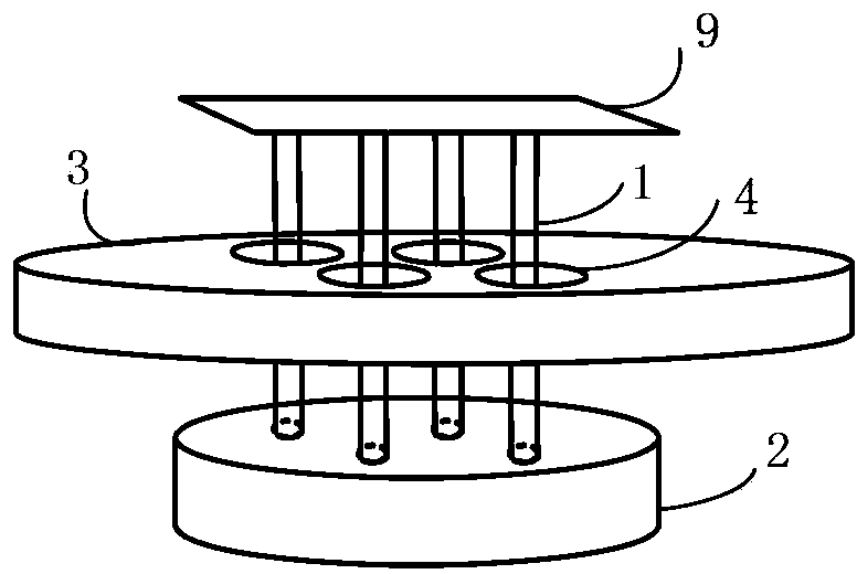 Ejector pin device, lower electrode assembly, and assembly and disassembly methods of lower electrode assembly