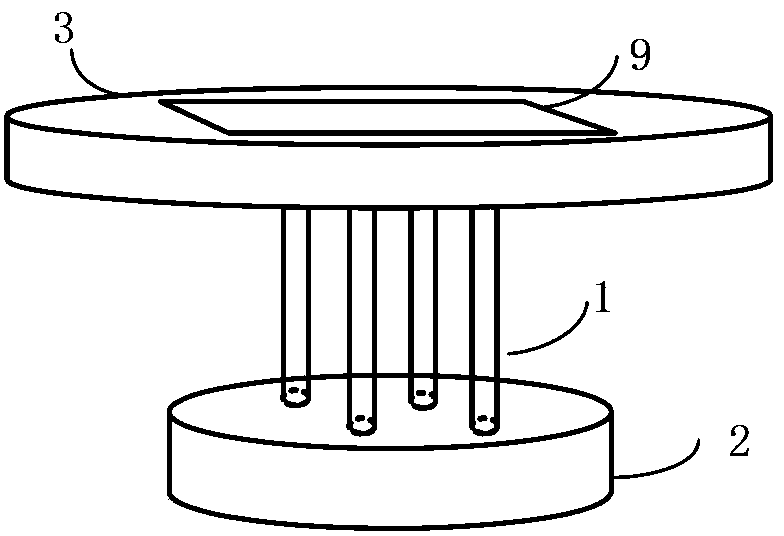 Ejector pin device, lower electrode assembly, and assembly and disassembly methods of lower electrode assembly