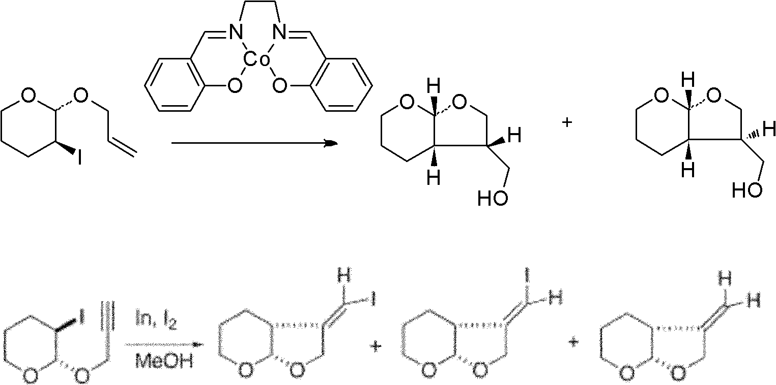 Method for stereoselective preparation of derivatives of pyrane