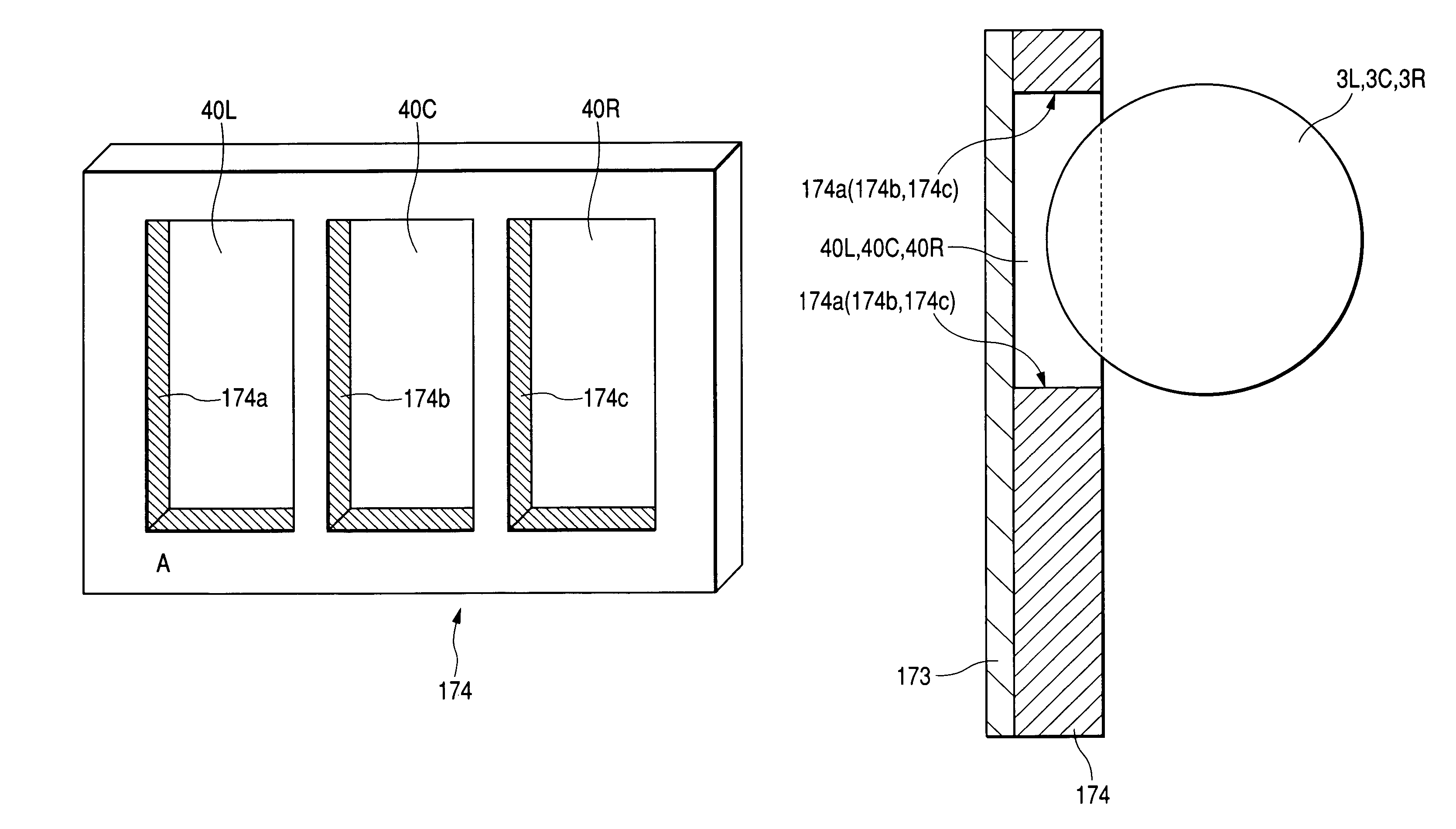 Gaming machine with a light guiding plate subjected to a light scattering process and having a light deflection pattern