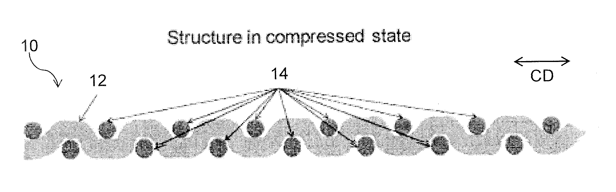 Industrial fabric comprising an extruded mesh and method of making thereof