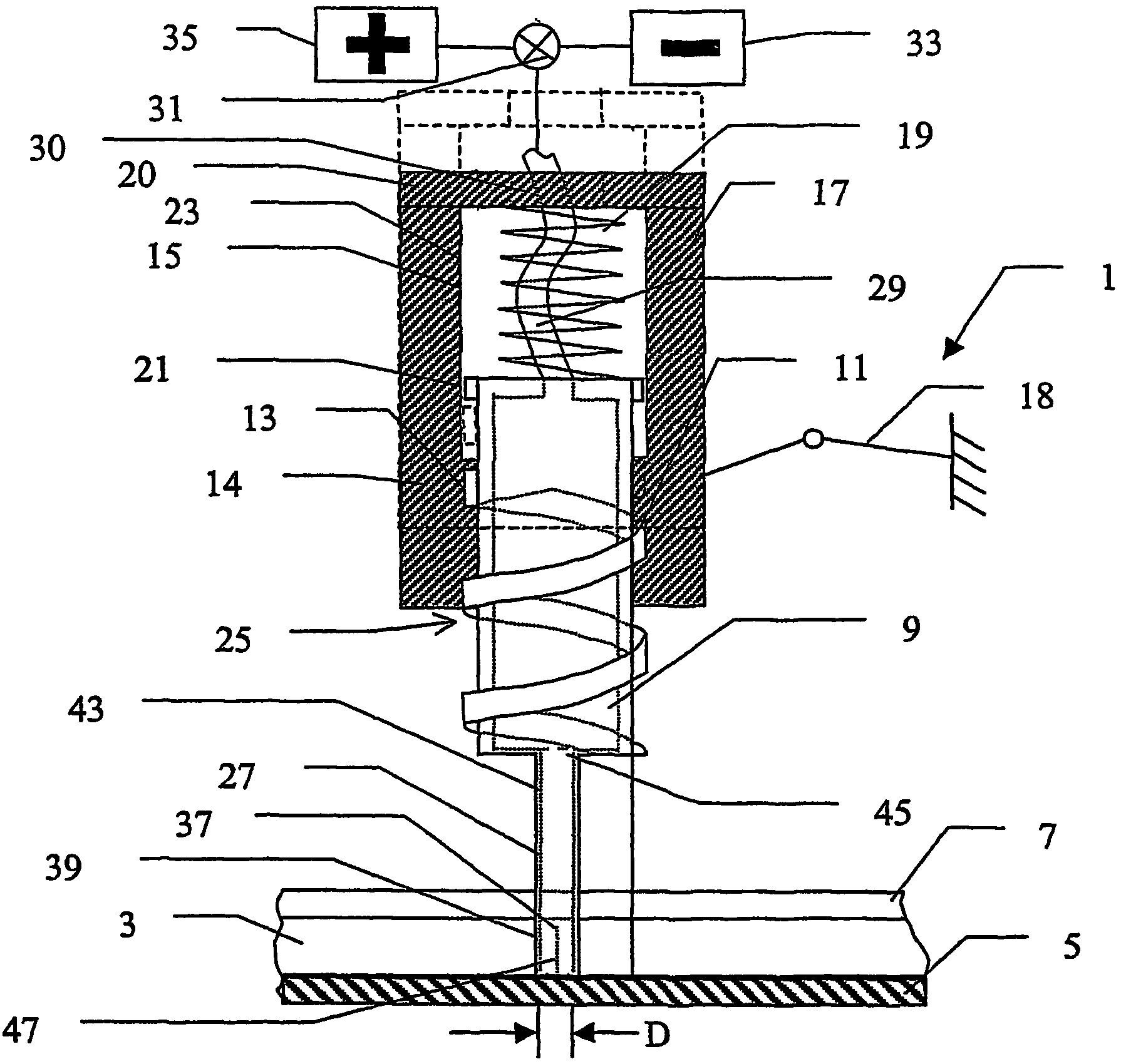 Spot picker device and method for picking gel plugs