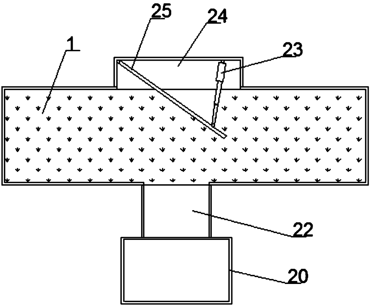 Electric vehicle packaging automatic sorting and conveying line