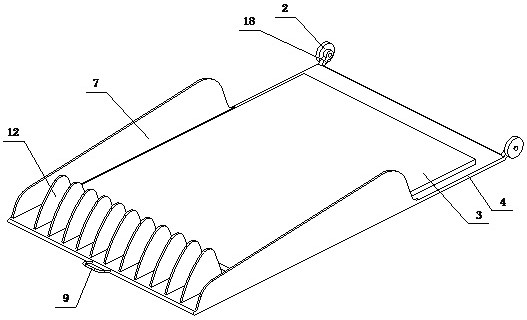 Safety protection device for mine blasting