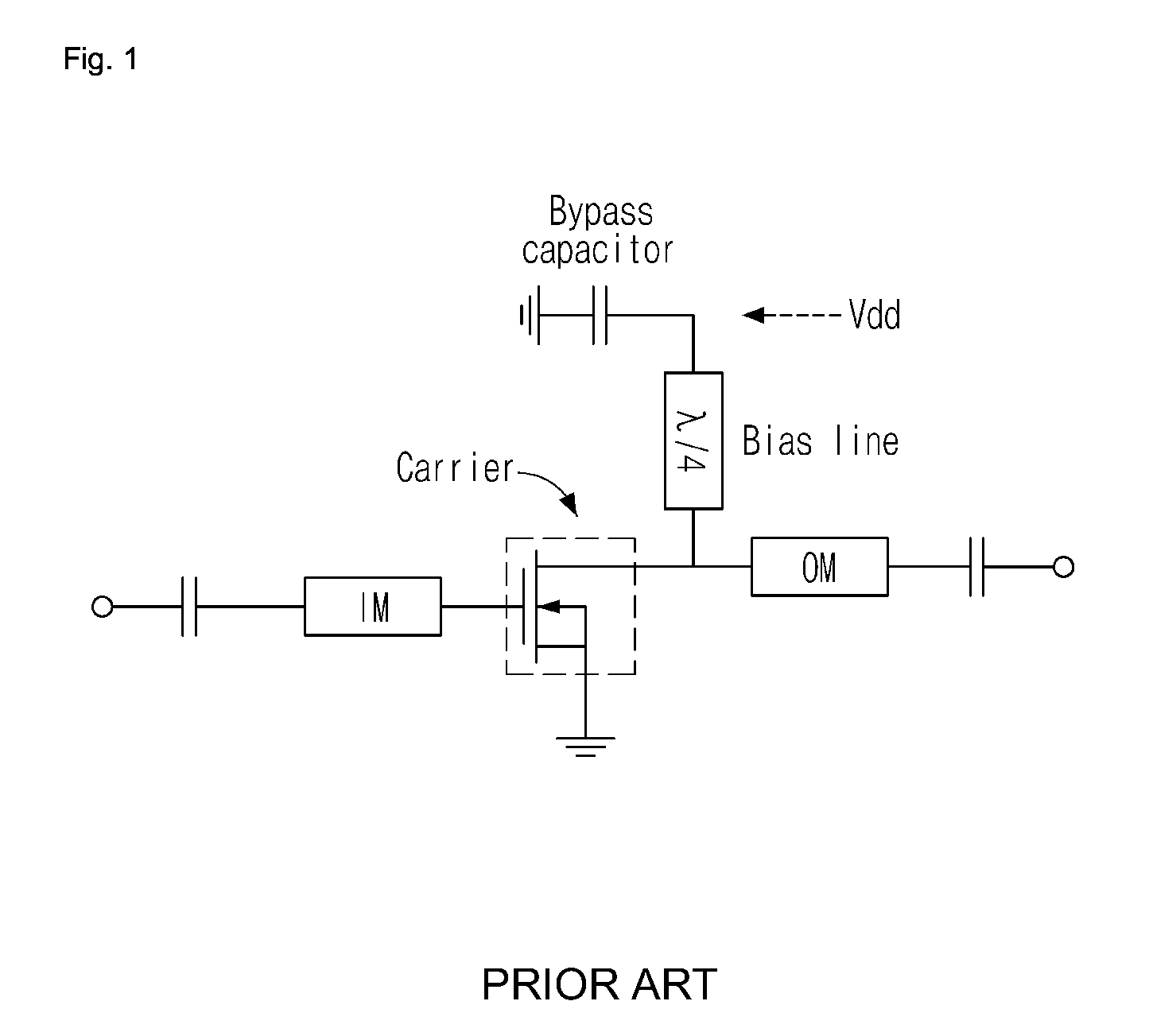 Harmonic tuned doherty amplifier