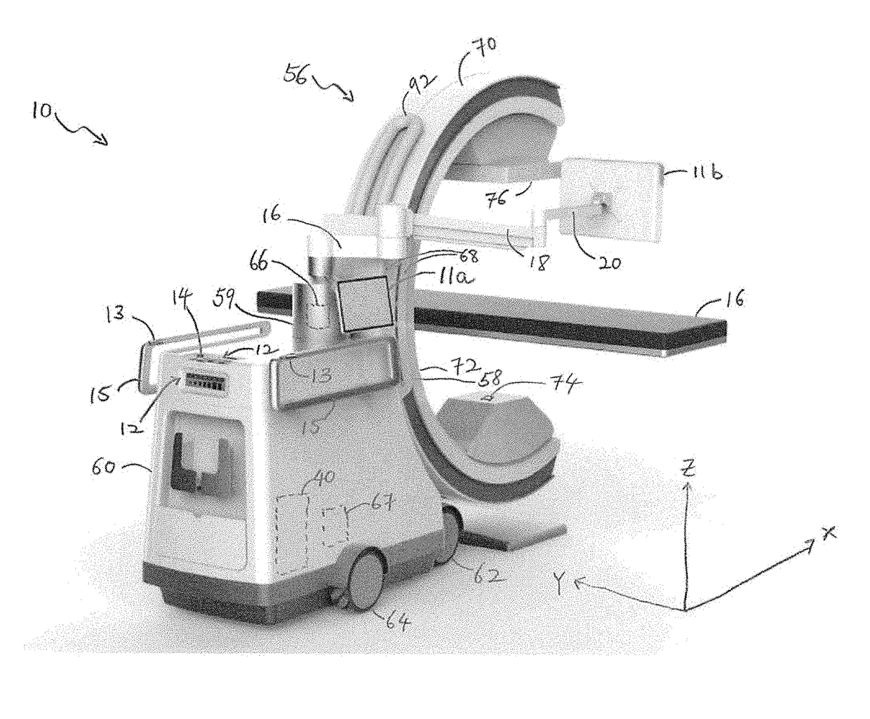 Portable medical imaging system