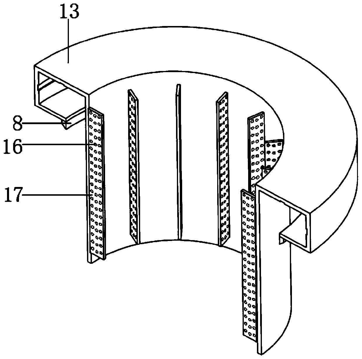 Cleaning and deoiling device for mechanical parts