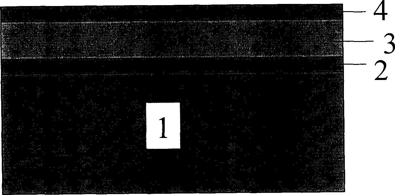 Grid structure from material with high dielectric constant and preparing technique