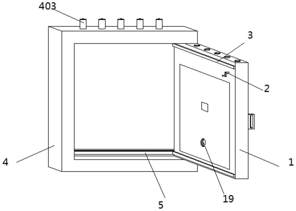 Fireproof smoke isolation door plate assembly for textile workshop station