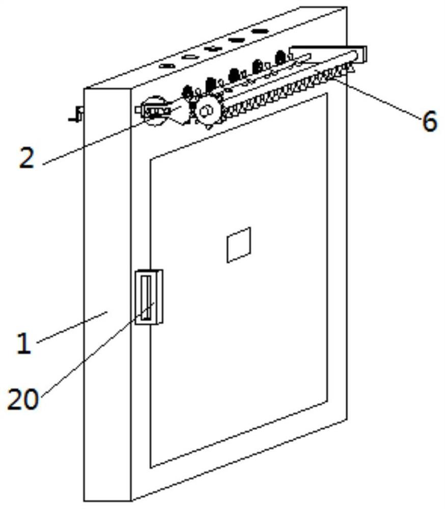 Fireproof smoke isolation door plate assembly for textile workshop station